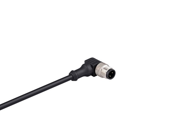 PVC Cable 2m M12*4 Male 90 Degree M12 Connector Cable